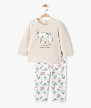 Pyjama bébé 2 pièces à motifs koalas vue1 - GEMO(BB COUCHE) - GEMO