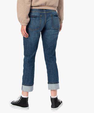 Jean femme coupe large coloris délavé vue3 - Nikesneakers(FEMME PAP) - Nikesneakers