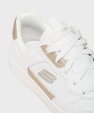 Baskets basses et semelle à mémoire de forme femme - Skechers vue6 - SKECHERS - GEMO