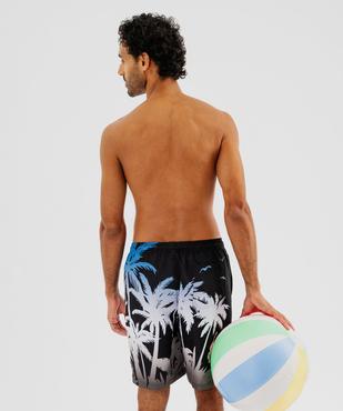Short de bain imprimé homme vue3 - GEMO (PLAGE) - GEMO