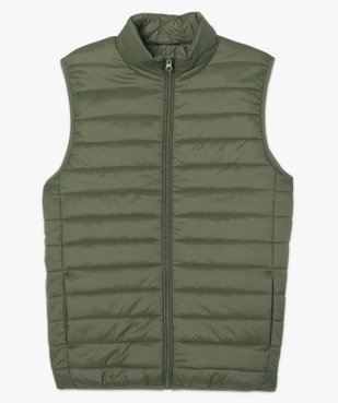 Doudoune homme sans manches avec col montant vue4 - GEMO (HOMME) - GEMO