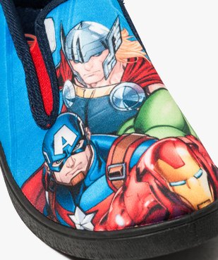 Chaussons garçon avec motifs sur le dessus - Avengers vue6 - AVENGERS - GEMO