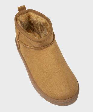 Boots fourrés sur semelle crantée femme - 5 Miles vue5 - 5 MILES - GEMO