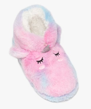 Chaussons fille boots en forme de licorne vue5 - Nikesneakers (ENFANT) - Nikesneakers