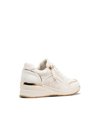 Baskets femme à talon compensé et à zip avec bout amande vue10 - VALENTINA BALDA - GEMO