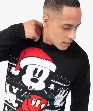 Pull homme spécial Noël avec motif Mickey - Disney vue2 - DISNEY DTR - GEMO