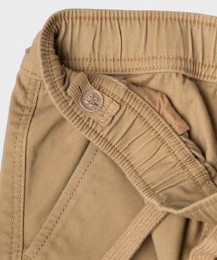 Bermuda cargo taille ajustable garçon vue2 - GEMO (ENFANT) - GEMO