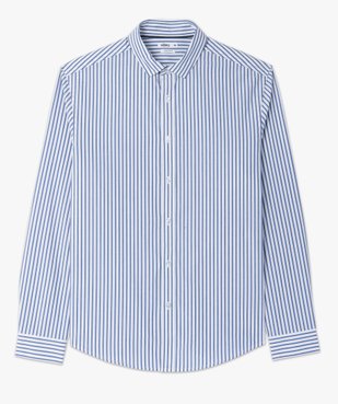 Chemise homme à rayures – Coupe Regular vue4 - GEMO (HOMME) - GEMO