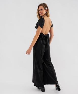 Combinaison pantalon multilook en maille fluide et brillante femme vue8 - GEMO(FEMME PAP) - GEMO