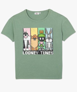 Tee-shirt femme à manches courtes imprimé - Looney Tunes vue4 - LOONEY TUNES - GEMO