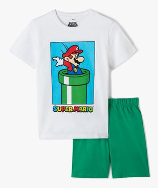 Pyjashort garçon avec motif XXL - Super Mario vue1 - MARIO - GEMO