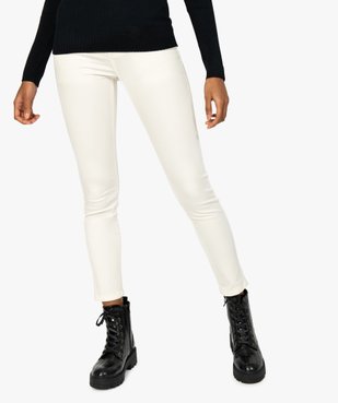 Pantalon femme coupe slim effet push-up vue1 - GEMO(FEMME PAP) - GEMO
