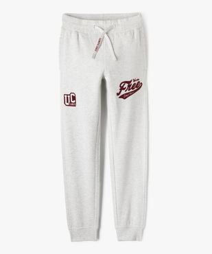 Pantalon jogging imprimé garçon vue1 - CAMPS - GEMO