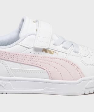 Baskets à scratch et lacets élastiqués ado fille - Puma vue6 - PUMA - GEMO