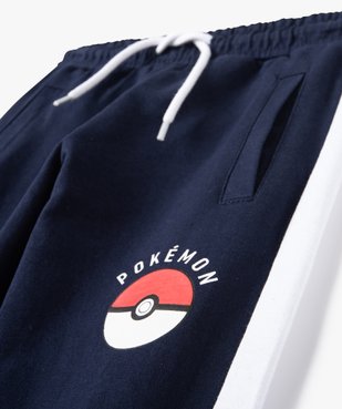 Pantalon de jogging garçon avec bandes contrastantes - Pokemon vue2 - POKEMON - GEMO