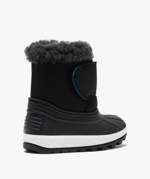 Après-skis bébé garçon à bride scratch vue4 - BOATILUS - GEMO