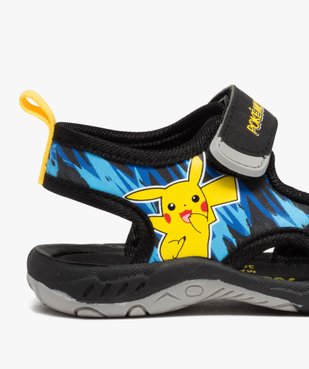 Sandales sport garçon Pikachu à scratchs - Pokémon  vue6 - POKEMON - GEMO