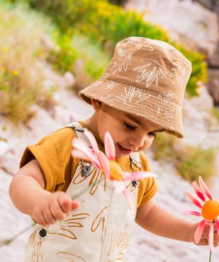 Chapeau bob à motif feuillage bébé garçon vue4 - GEMO (ACCESS) - GEMO