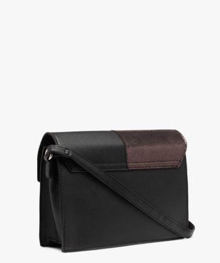 Sac femme avec rabat irisé vue2 - GEMO (ACCESS) - GEMO