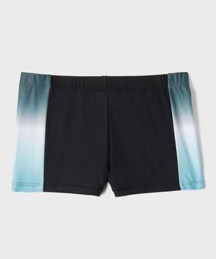 Maillot de bain forme boxer avec bandes tie-and-dye garçon vue1 - GEMO 4G GARCON - GEMO