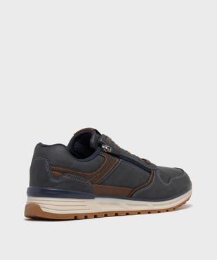 Baskets de ville look retro running homme vue4 - URBAN STEPS GEMO FOR GOOD - GEMO