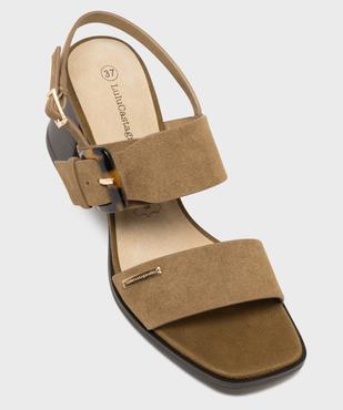 Sandales à talon avec bride arrière femme - LuluCastagnette vue5 - LULUCASTAGNETTE - GEMO