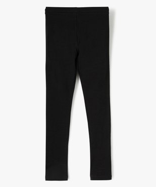 Leggings fille avec inscription sur la jambe vue3 - GEMO (JUNIOR) - GEMO