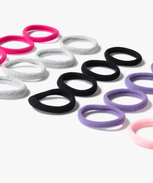 Elastiques ronds pour cheveux fille (lot de 20) vue3 - GEMO (ACCESS) - GEMO