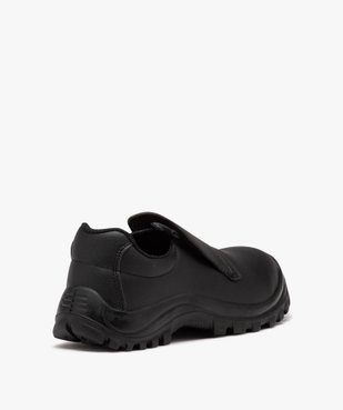 Chaussures de sécurité femme unies à enfiler avec col élastiques vue4 - GEMO (EQUIPT) - GEMO