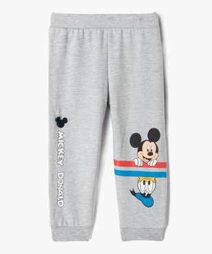 Pantalon de jogging bébé garçon en molleton imprimé Mickey et Donald - Disney vue1 - DISNEY CLASSIQU - GEMO