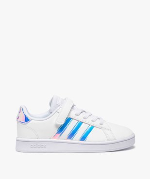 Baskets fille à détails irisés – Adidas Grand Court vue1 - ADIDAS - GEMO