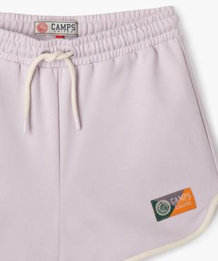 Short de sport avec taille élastique fille - Camps United vue2 - CAMPS GEMO FOR GOOD - GEMO