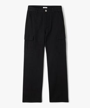 Pantalon cargo coupe straight à taille ajustable fille vue1 - GEMO 4G FILLE - GEMO