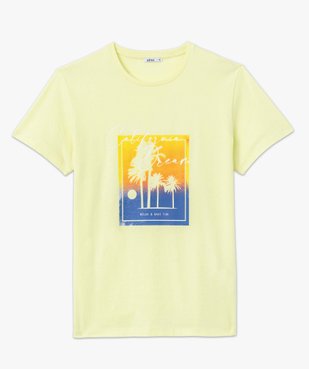 Tee-shirt homme avec motif plage californienne  vue4 - GEMO (HOMME) - GEMO