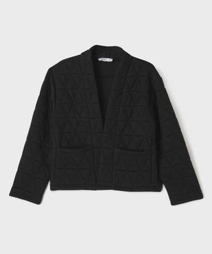 Veste kimono matelassée fille vue1 - GEMO (ENFANT) - GEMO