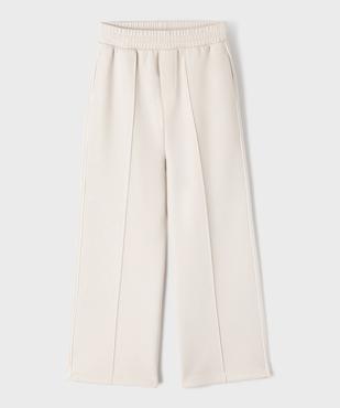 Pantalon de jogging large fille vue1 - GEMO (JUNIOR) - GEMO