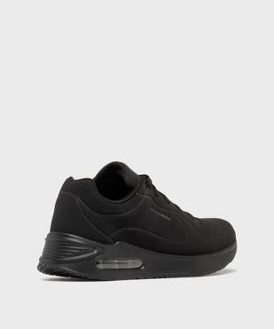 Baskets à lacets Solitair sur semelle à bulle homme - Skechers vue4 - SKECHERS - GEMO