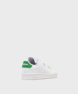 Baskets basses à scratch modèle Advantage bébé garçon - Adidas vue4 - ADIDAS - GEMO
