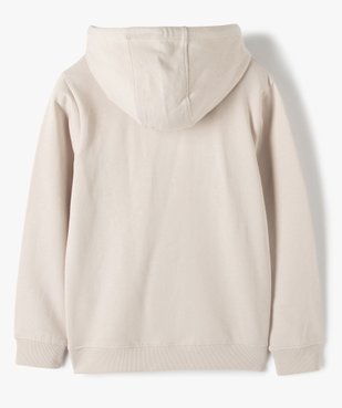 Sweat garçon à capuche avec motif ou inscription vue3 - GEMO (ENFANT) - GEMO