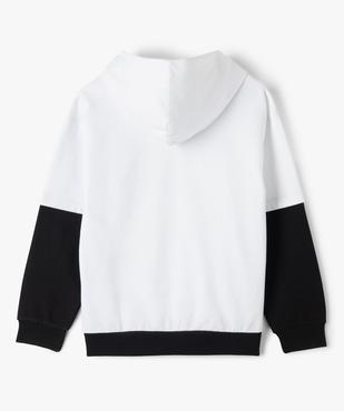 Sweat à capuche effet 2 en 1 garçon - Naruto vue3 - NARUTO - GEMO