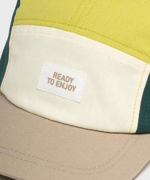 Casquette multicolore esprit randonnée bébé garçon vue3 - GEMO 4G BEBE - GEMO