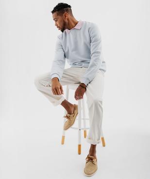 Sweat en molleton doux homme vue5 - GEMO 4G HOMME - GEMO