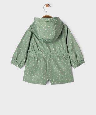 Imperméable déperlant à motifs fleuris bébé fille vue8 - GEMO(BEBE DEBT) - GEMO