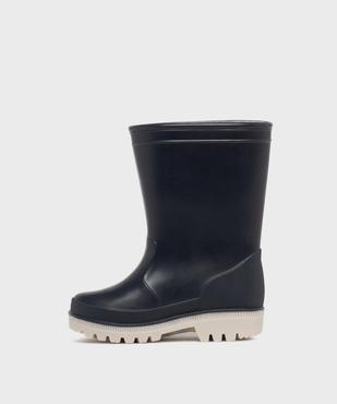 Bottes de pluie unies bébé garçon - Little Love vue3 - LITTLE LOVE - GEMO