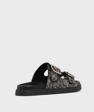 Mules plates à larges brides femme - 5 Miles vue4 - 5 MILES - GEMO