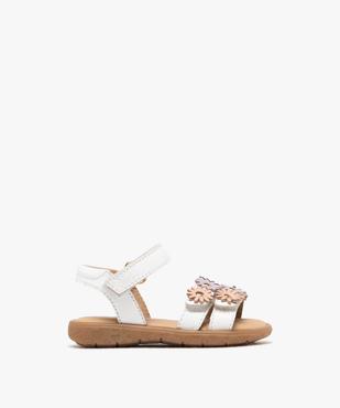 Sandales en cuir à brides ajustables bébé fille - NA! vue1 - NA! GEMO FOR GOOD - GEMO