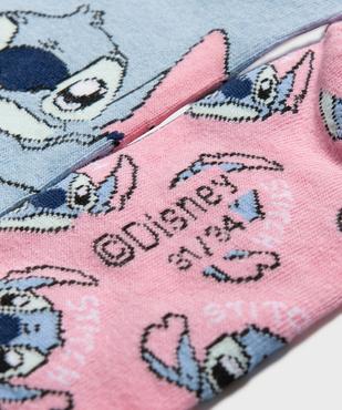 Chaussettes tige ultra courtes imprimées fille - Stitch (lot de 5 paires) vue3 - LILO & STITCH - GEMO