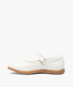 Ballerines fille en forme de babies fermeture scratch vue3 - Nikesneakers (ENFANT) - Nikesneakers