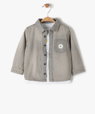 Ensemble bébé garçon 2 pièces - LuluCastagnette vue1 - LULUCASTAGNETTE - GEMO