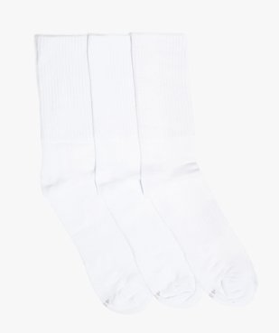 Chaussettes homme spécial sport tige haute (lot de 3)  vue1 - GEMO(HOMWR HOM) - GEMO